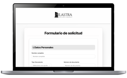 Formulario Pilastra